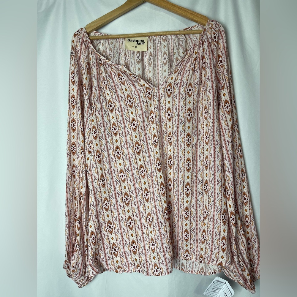 Savanna Jane Top 1x long sleeve